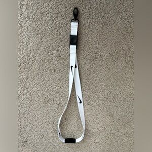 White Nike Lanyard